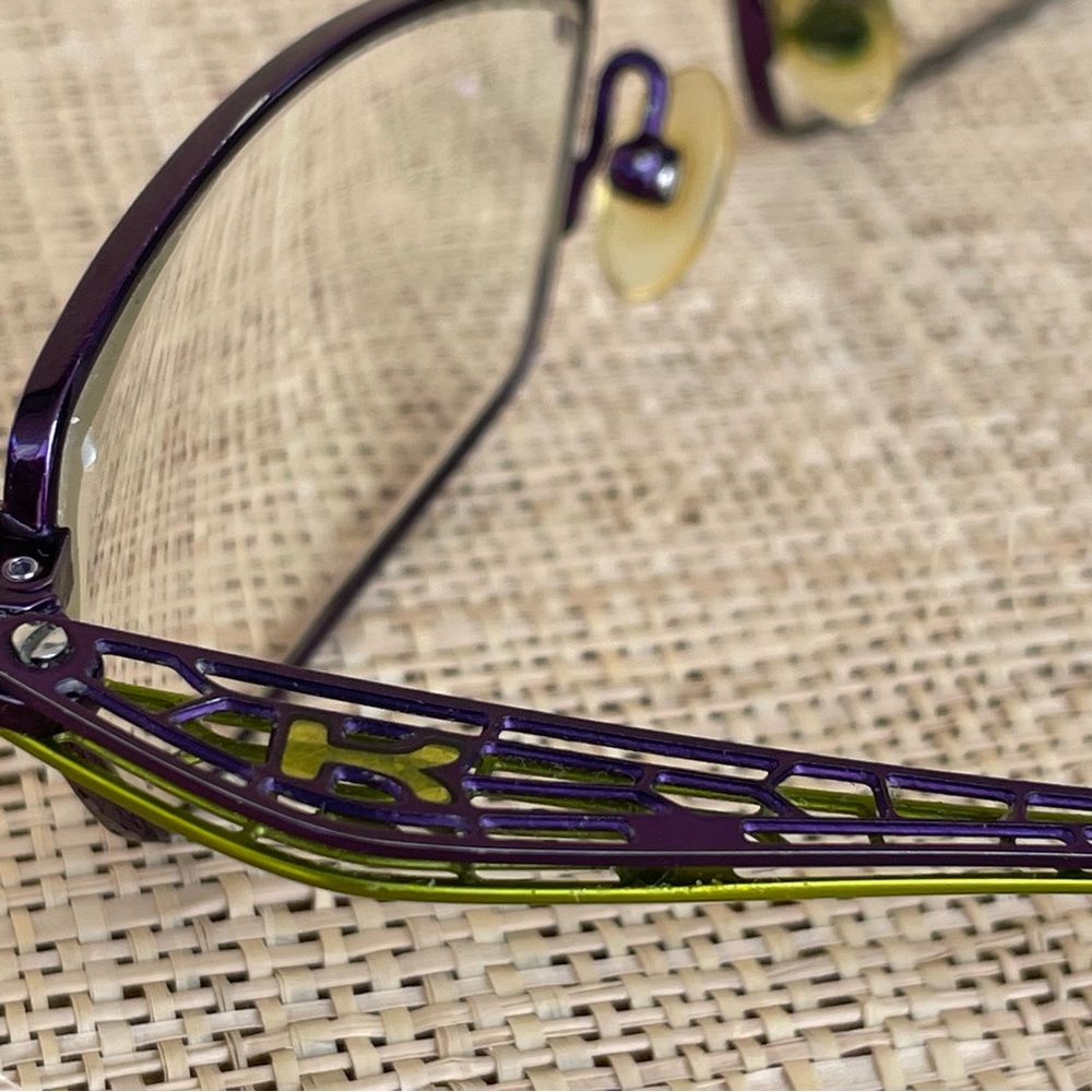 Koali 6060K IMO49 les createurs reunis glasses in electric purple & lime